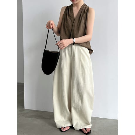 curve wide pants　/3color　un2019