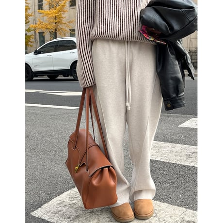 casual straight pants /2color　un1164