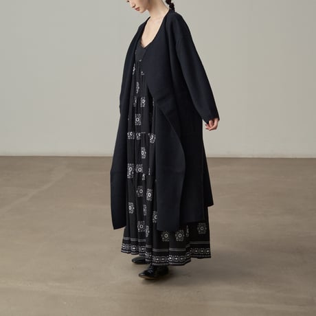bohemian tiered camisole dress　un1825