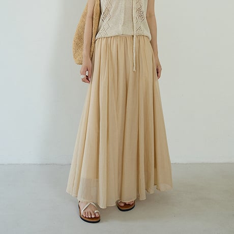 airy flow skirt　/3color　un2076
