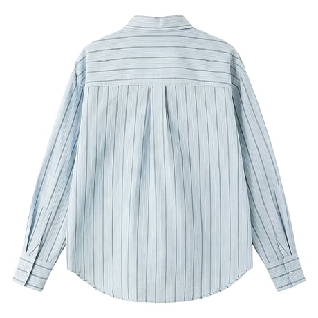 sheer stripe shirt　/2color　un2094