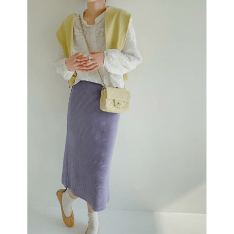 embroidered lace blouse　un1536