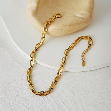 elegant chain necklace　un1252