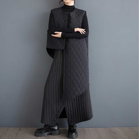 quilting vest & skirt setup　un1663