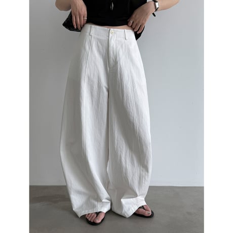 curve wide pants　/3color　un2019