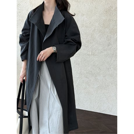 stand fall collar coat　/3color　un1685