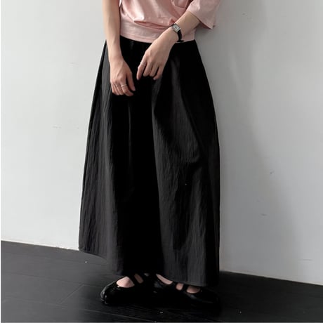volume wide tuck pants　/2color　un2023