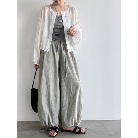balloon easy wide pants　/3color　un2017