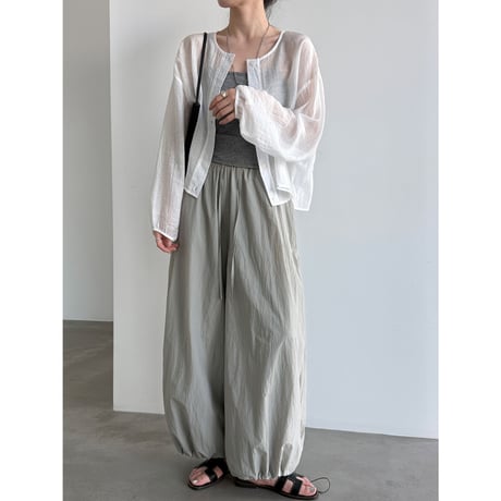 balloon easy wide pants　/3color　un2017