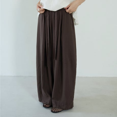 fluid drape pants　/3color　un2073