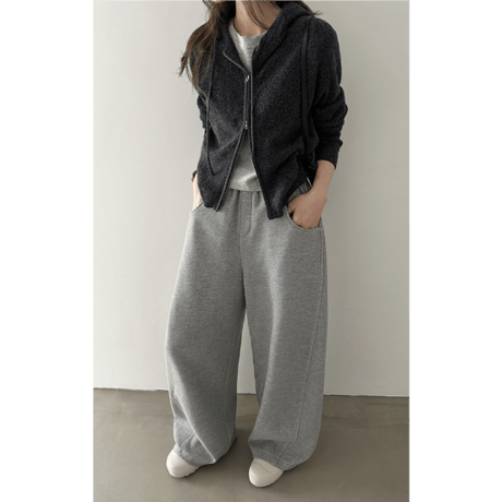 casual scimitar pants /4color　un1627