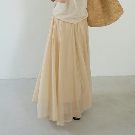 airy flow skirt　/3color　un2076