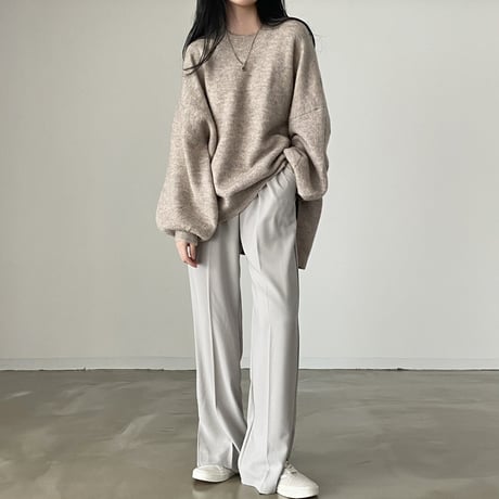 lantern sleeve sweater /3color　UN1504