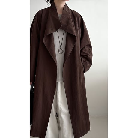 stand fall collar coat　/3color　un1685