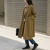 Mid Length Coat /2color　un1599