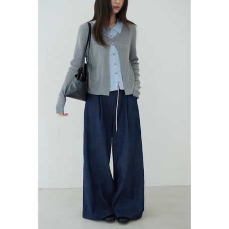 wide denim pants　/2color　un1766