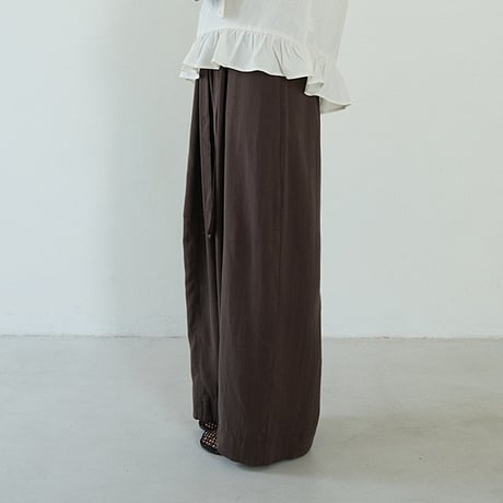 fluid drape pants　/3color　un2073