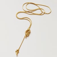loop tie necklace　un1251