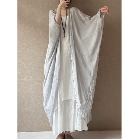 flow cape coat　/4color  un1785