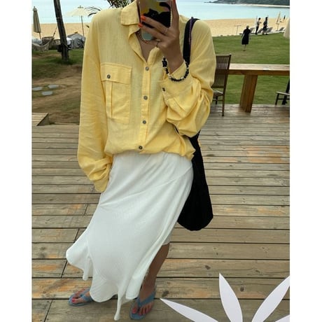 long sleeve shirt /2color　un1033