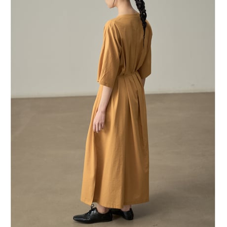 minimal flow long dress　/2color  un1840