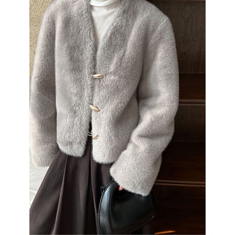 stand collar jacket　/2color　un1725