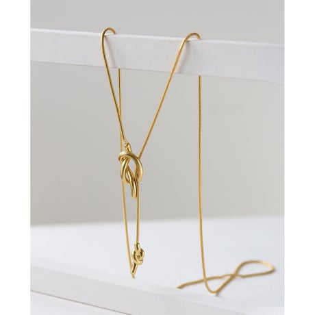 loop tie necklace　un1251