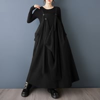 long jumper skirt　/2color　un1765