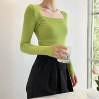 square neck tops　/3color　un1689