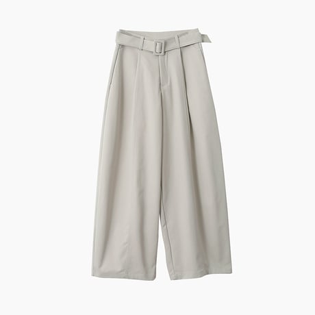 belt wide slacks　/2color  un1780