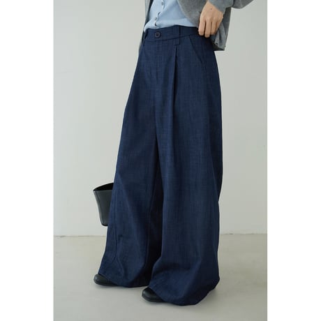 wide denim pants　/2color　un1766