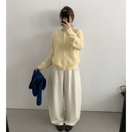 casual scimitar pants /4color　un1627