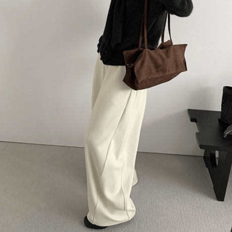 casual scimitar pants /4color　un1627