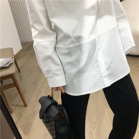 simple round neck tops　un1028