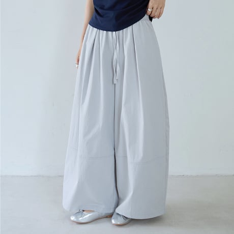 soft curve wide pants　/2color　un2064