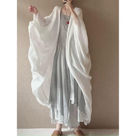 flow cape coat　/4color  un1785