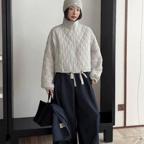 quilted cotton jacket /5color　un1634