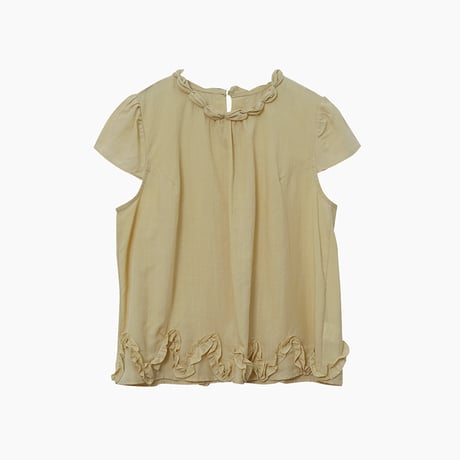 petal collar blouse　/2color　un2072