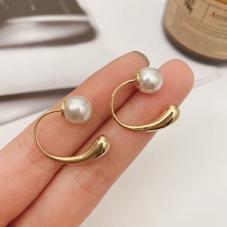 pearl gold 2 way pierce　un1250