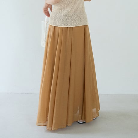 airy flow skirt　/3color　un2076