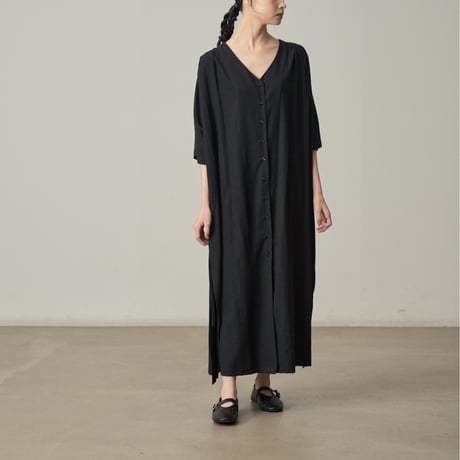 minimal flow long dress　/2color  un1840