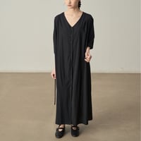 minimal flow long dress　/2color  un1840