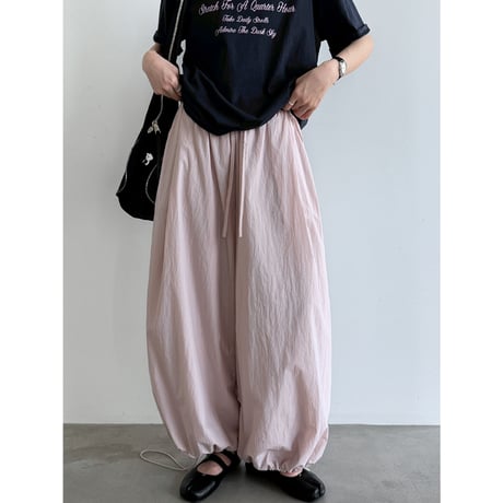 balloon easy wide pants　/3color　un2017