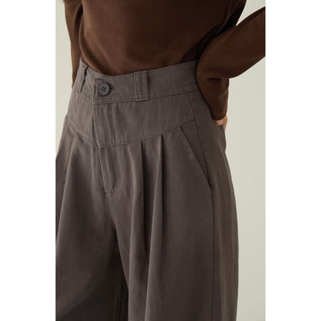 tuck wide pants　/2color  un1782