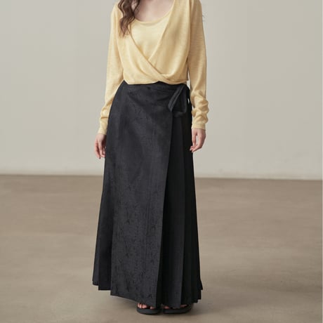 pleated skirt　/2color  un1795