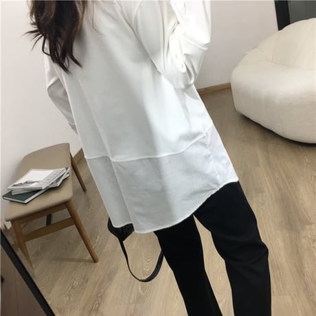 simple round neck tops　un1028
