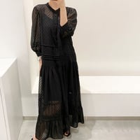chiffon long one piece　un1108