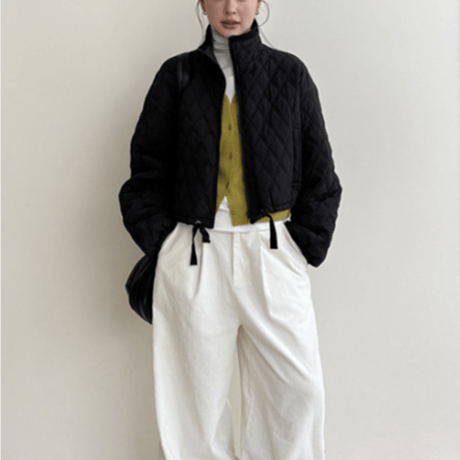 quilted cotton jacket /5color　un1634