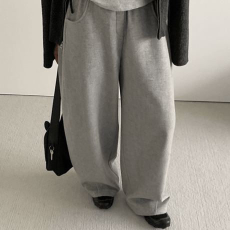casual scimitar pants /4color　un1627