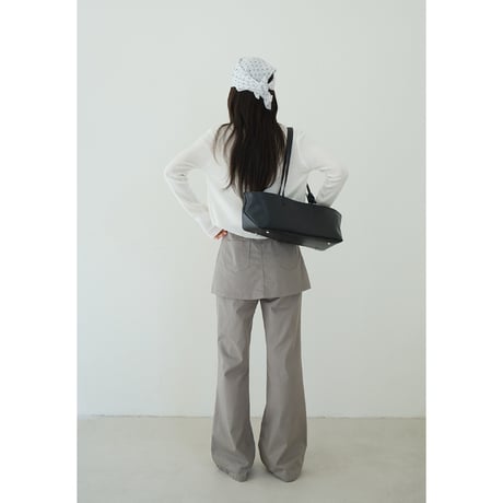 layer skirt pants　/2color  un1776